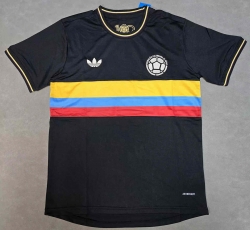 2025 26 Colombia black 100 years special version S-4XL